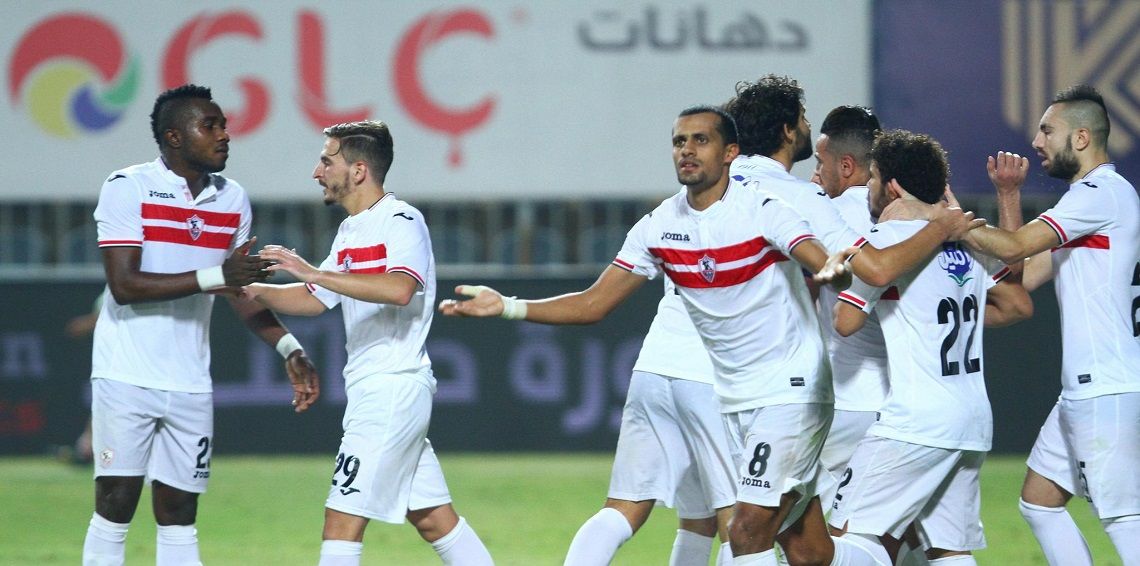 روقة مع لاعبي الزمالك