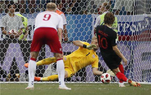 مودريتش يهدر ركلة الجزاء