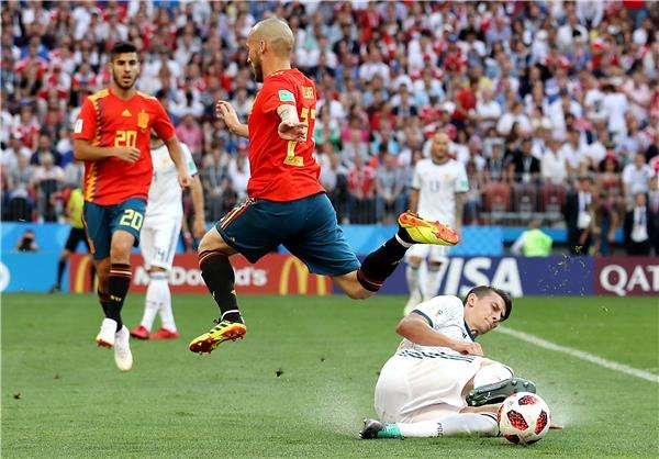 من المباراة