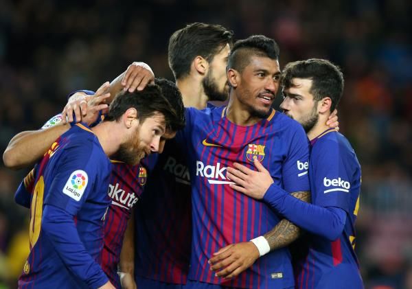 لاعبو برشلونة