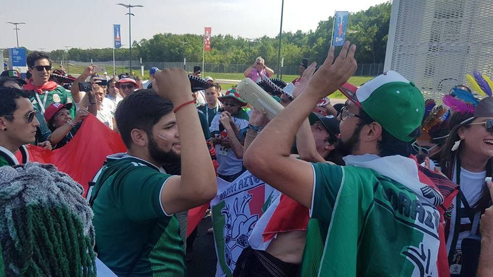 الجماهير المكسيكية
