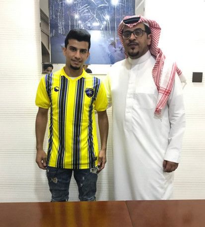 جانب من تقديم اللاعب