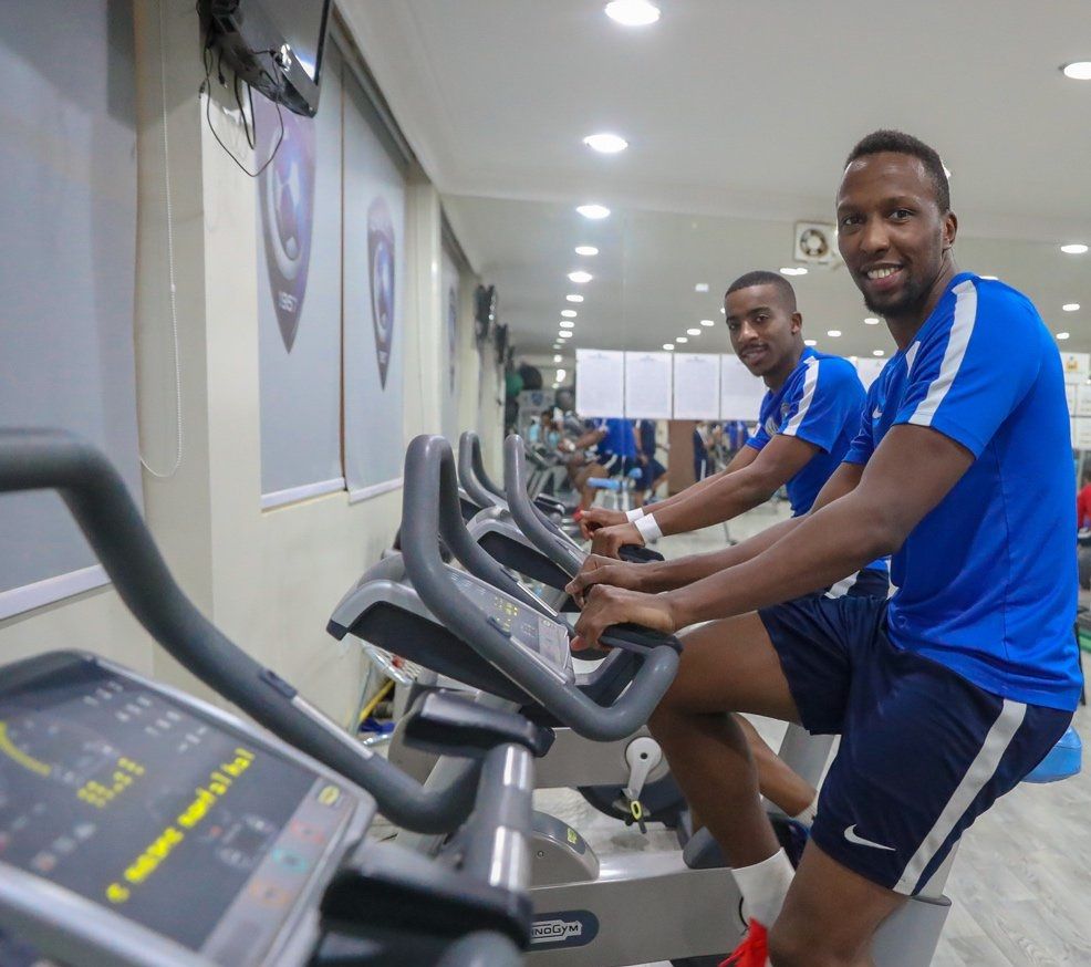 جانب من التدريبات