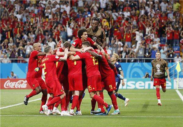 لاعبو بلجيكا