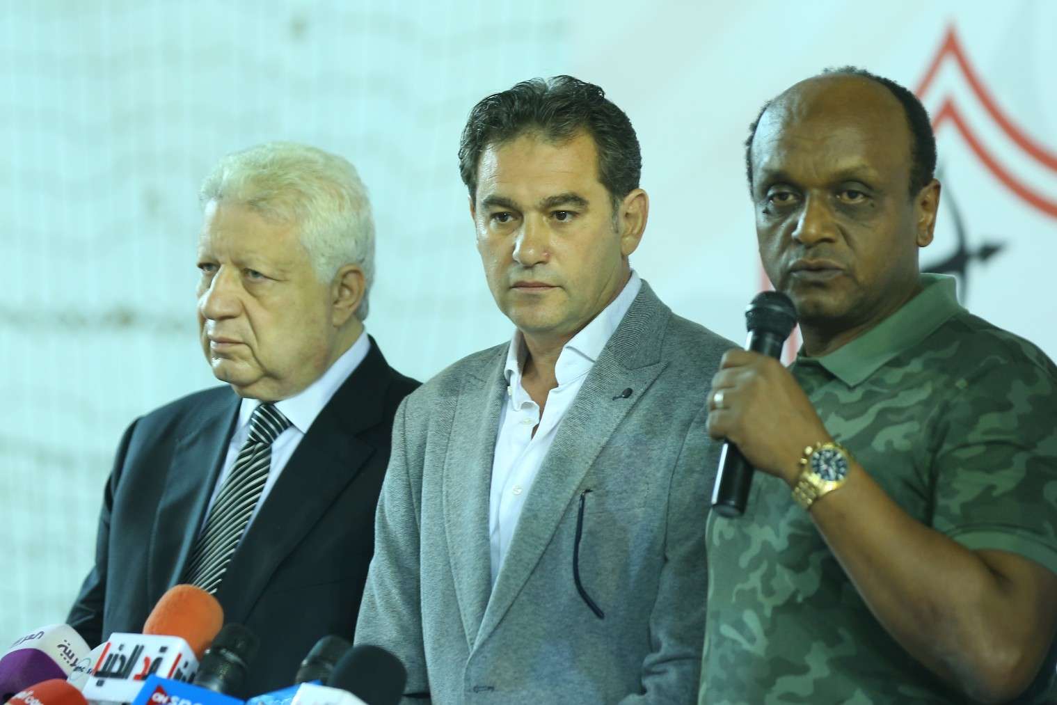 جانب من المؤتمر الصحفي