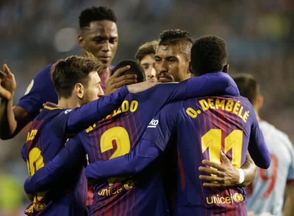 لاعبو برشلونة