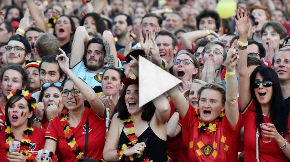 جماهير بلجيكا