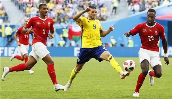 ماركوس بيرج خلال المباراة