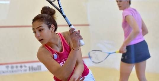 هانيا الحمامي إحدى المشاركات في البطولة