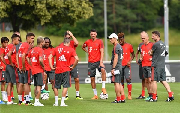 من تدريبات بايرن ميونخ