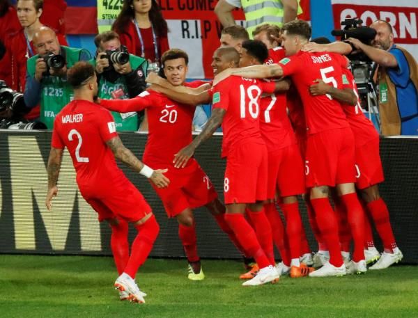 لاعبو إنجلترا 