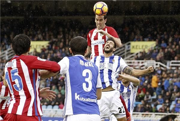 مباراة سابقة لأتلتيكو مدريد