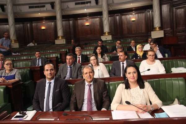 ماجدولين الشارني خلال جلسة المساءلة