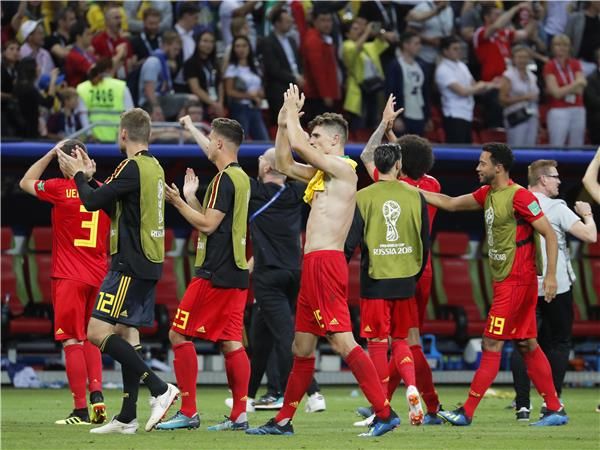 لاعبو بلجيكا