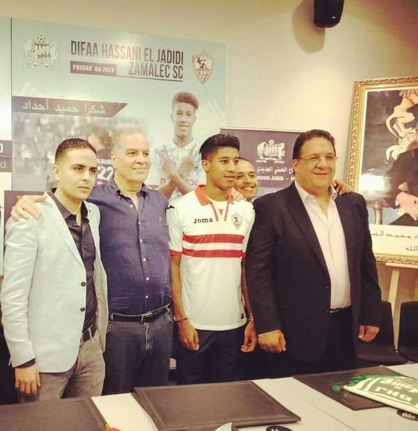 حميد أحداد بقميص الزمالك