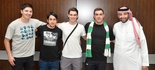 بابلو جويدي أثناء تقديمه