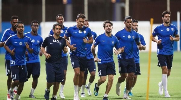 من مران الهلال السعودي