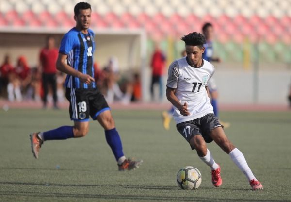 لقطة من المباراة