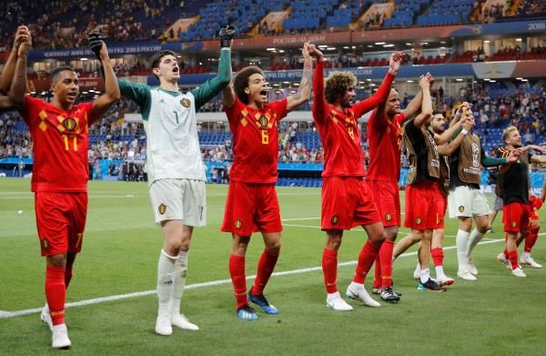 لاعبو بلجيكا