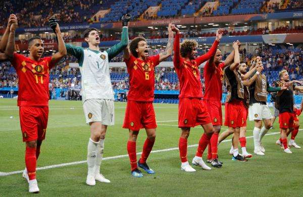 لاعبو بلجيكا