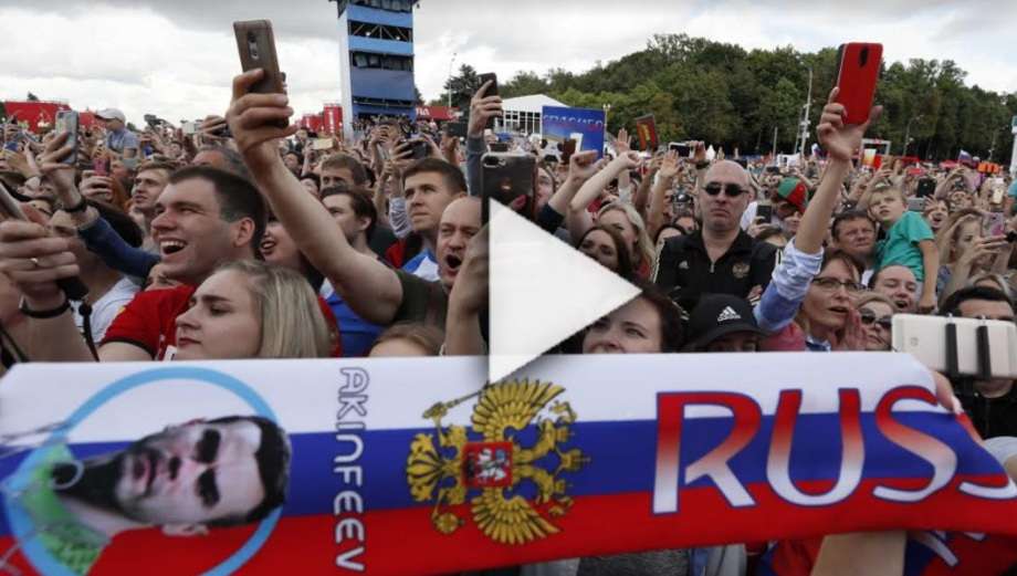 جماهير منتخب روسيا