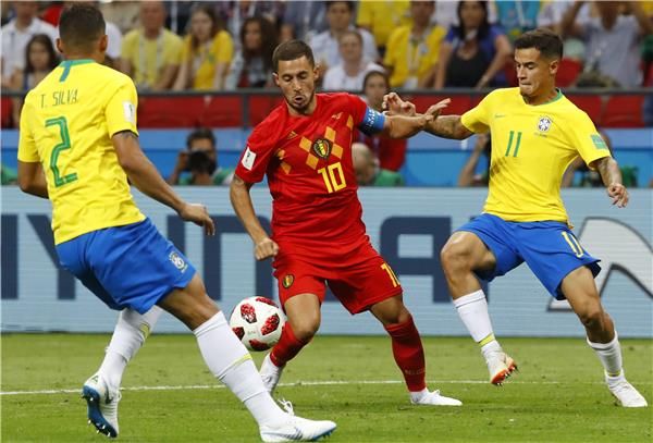 هازارد مع منتخب بلجيكا