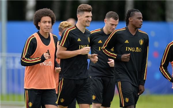 لاعبو بلجيكا