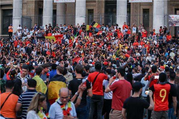 الجماهير البلجيكية