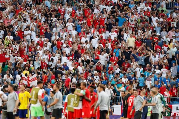الجماهير الإنجليزية في مونديال روسيا 