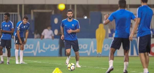 من تدريبات الهلال