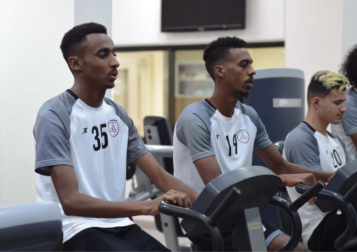 جانب من التدريبات