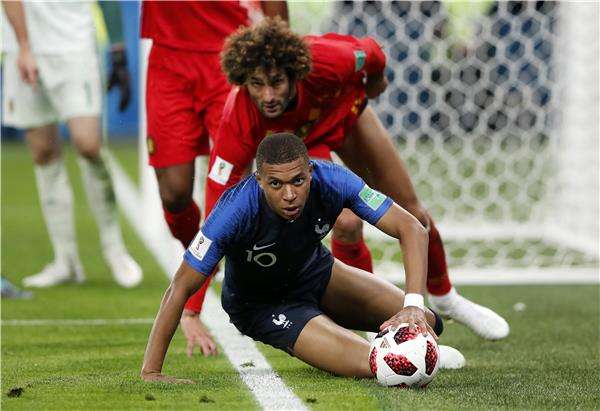 مبابي من المباراة