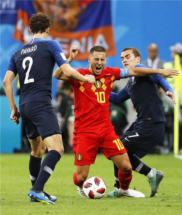 لقطة من المباراة