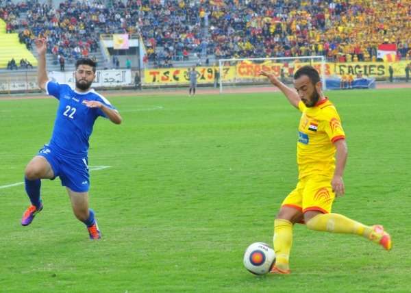 مباراة من الدوري السوري