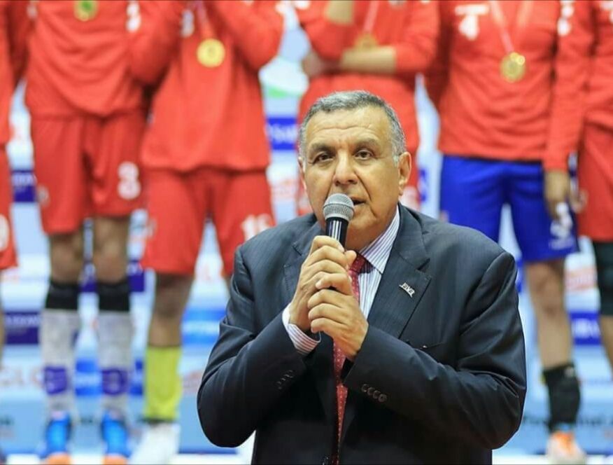 عمرو علواني رئيس الاتحاد الأفريقي للطائرة