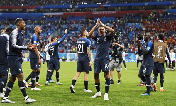 لاعبو منتخب فرنسا