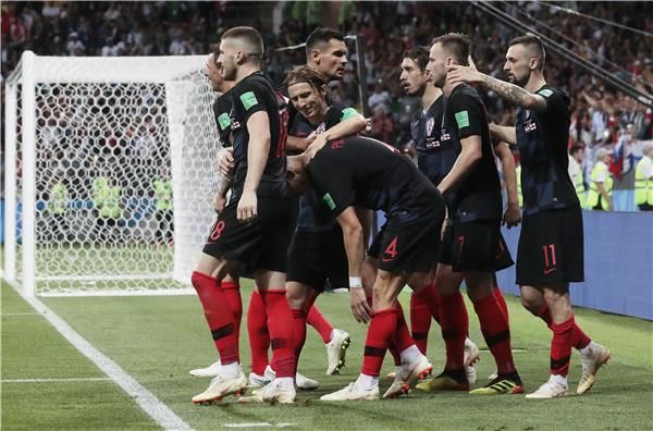 لاعبو منتخب كرواتيا