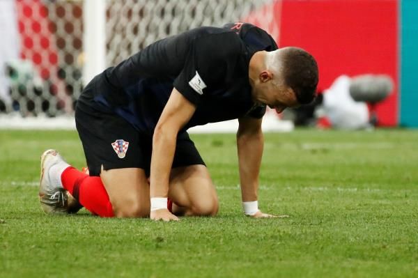 من مباراة إنجلترا وكرواتيا