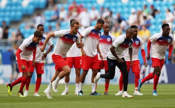 من تدريبات منتخب إنجلترا