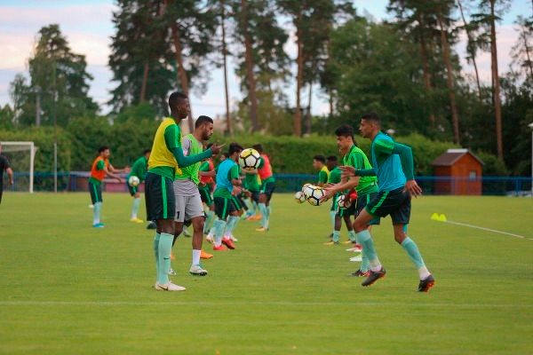 جانب من التدريبات