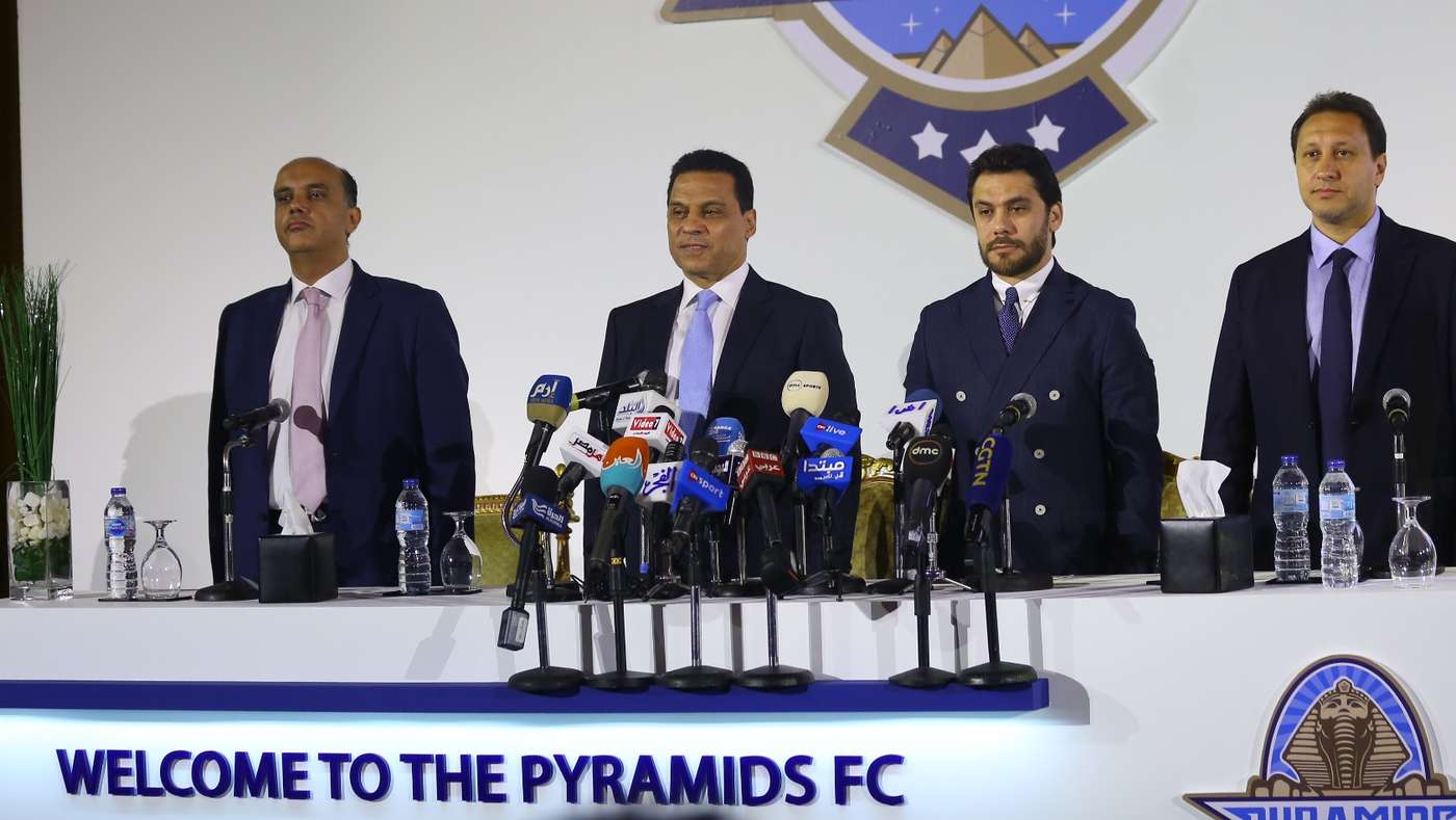 مسؤولو نادي بيراميدز