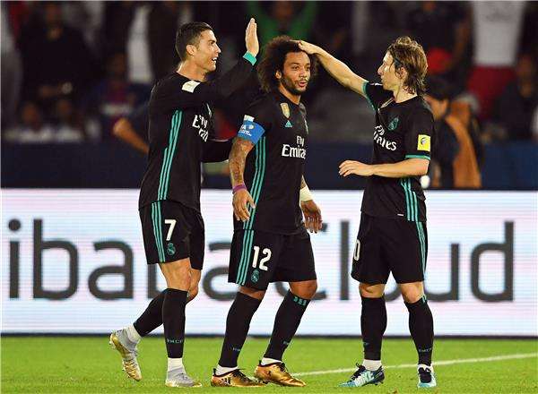 رونالدو ومارسيلو ومودريتش