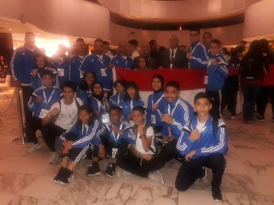  لاعبو و لاعبات مصر المشاركين بالبطولة