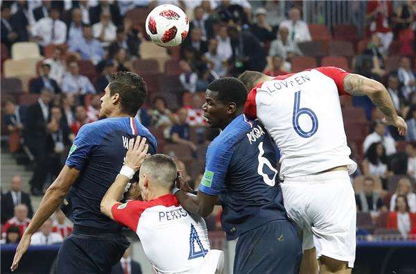 جانب من المباراة