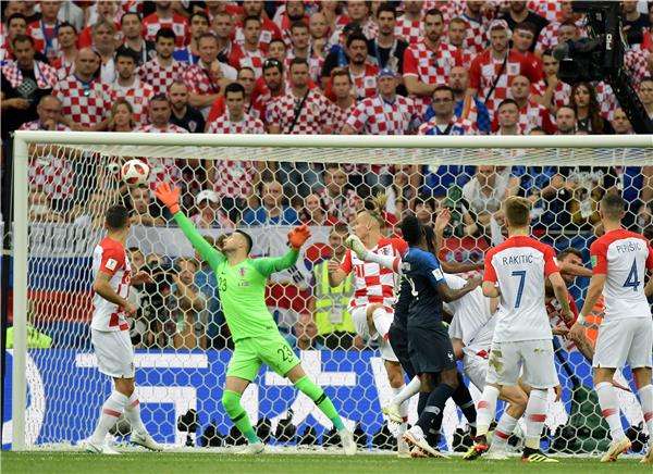 جانب من المباراة