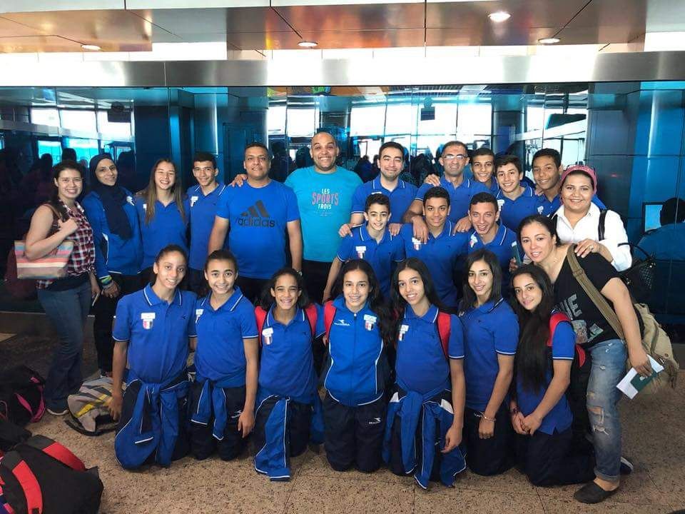 بعثة منتخب مصر للجمباز