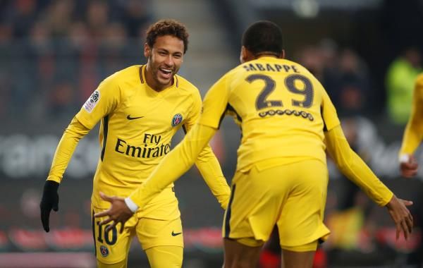 نيمار ومبابي