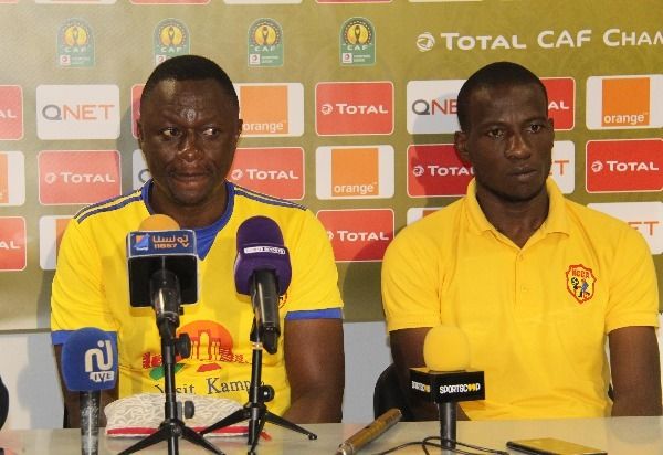  من المؤتمر الصحفي لمدرب كمبالا سيتي