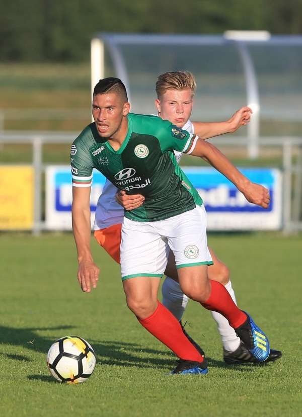 من المباراة