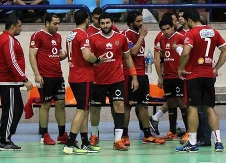 فريق اليد بالأهلي